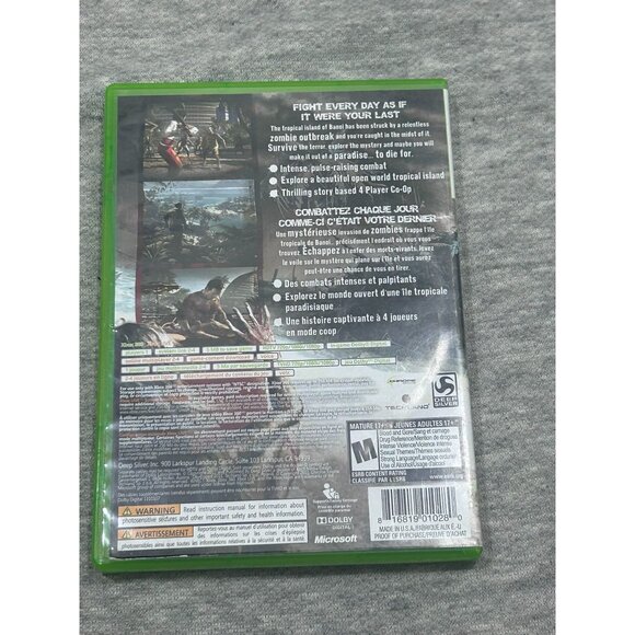 Dead Island Microsoft Xbox 360 DVD Video Games 2012 - Picture 4 of 6